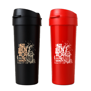 Garrafa “Sedentos pela Tua Presença” – 500ml | Preto ou Vermelho